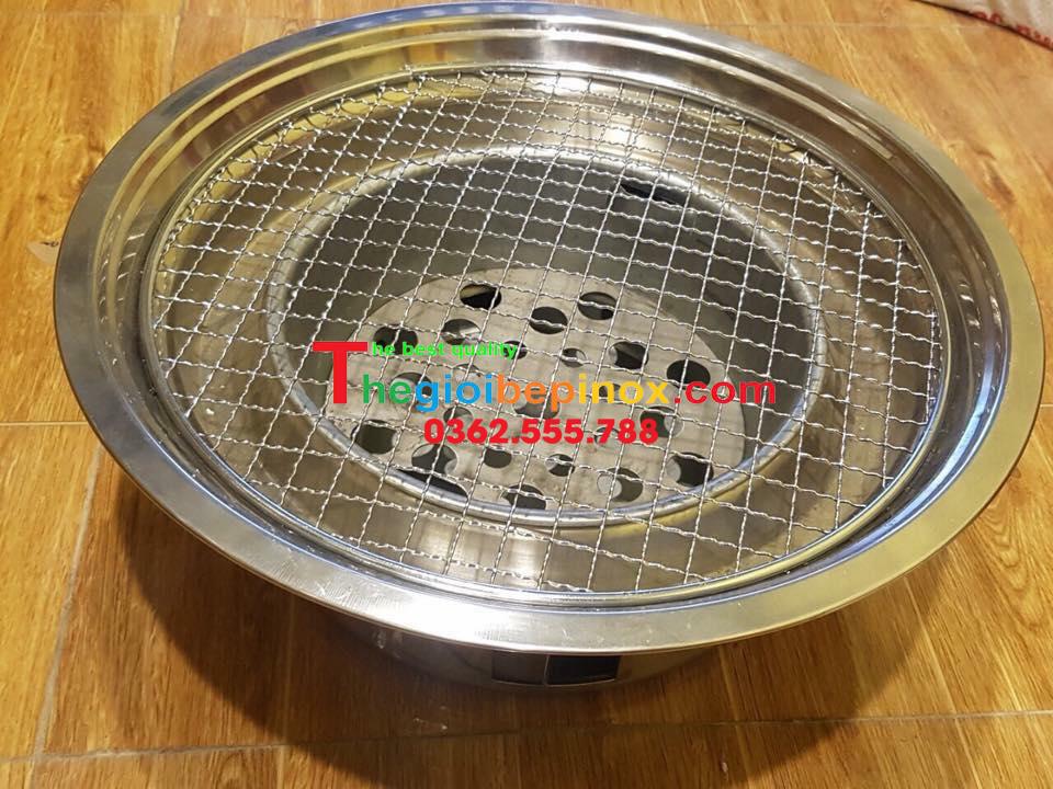 Bếp Nướng Xô Than Tận Hưởng Thực Phẩm Nướng Ngon