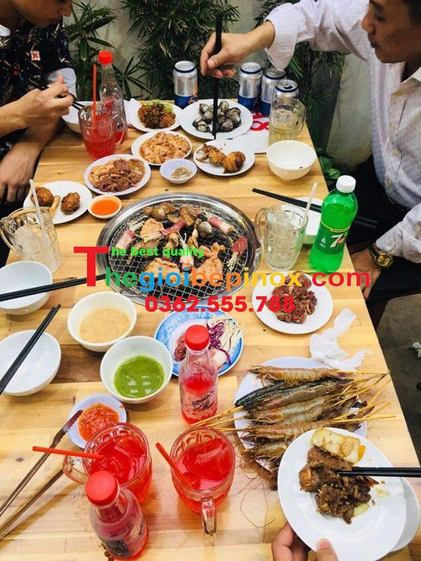 Bếp nướng than hoa được yêu thích