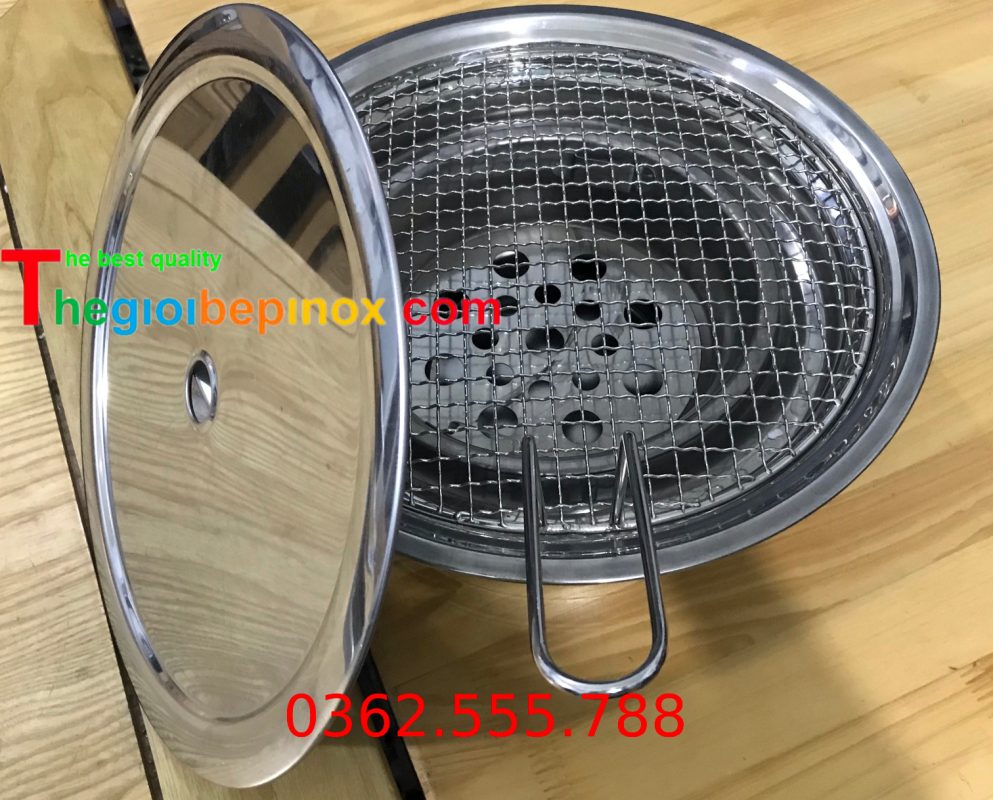 bếp nướng than đảm bao vệ sinh