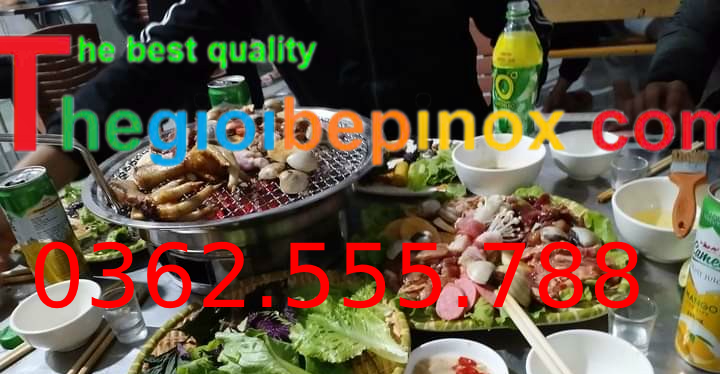 Bếp nướng than hoa hút dương