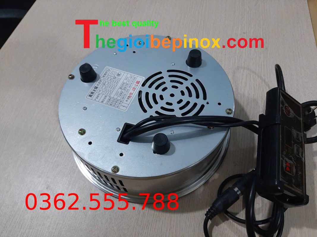 Bếp lẩu nướng âm bàn hồng ngoại tròn chính hãng
