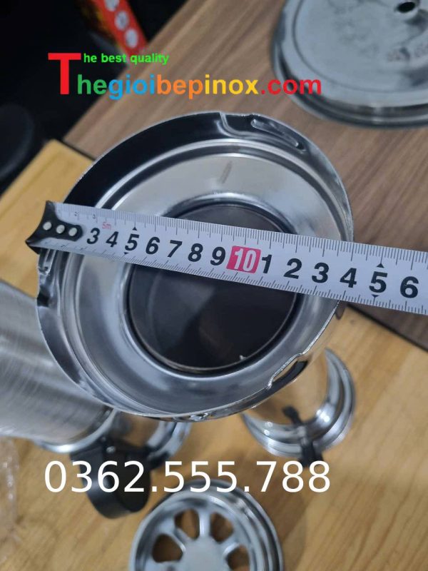 Kích thước của ống hút khói 