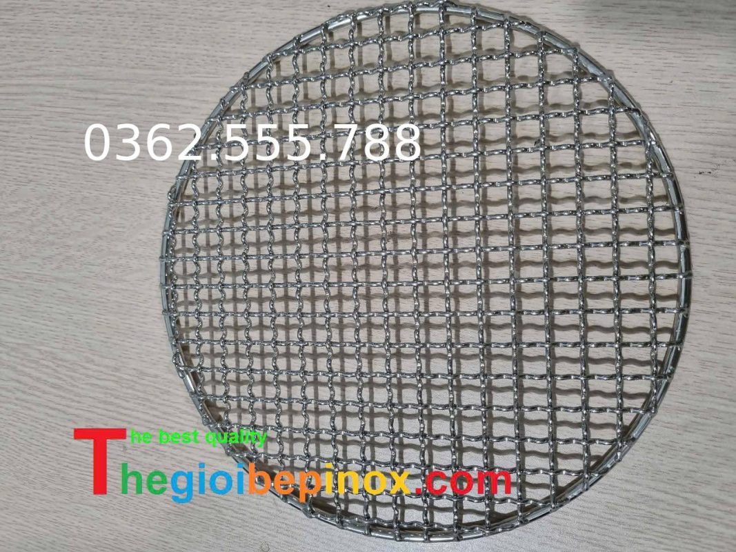 Vỉ nướng inox xịn- Đồ nướng không dính, người nướng không điên