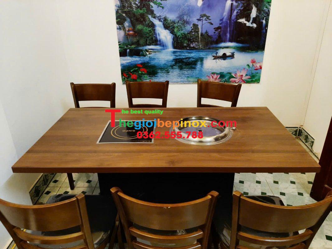 Bếp từ âm bàn vuông chất lượng cao giá rẻ cho nhà hàng lẩu nướng
