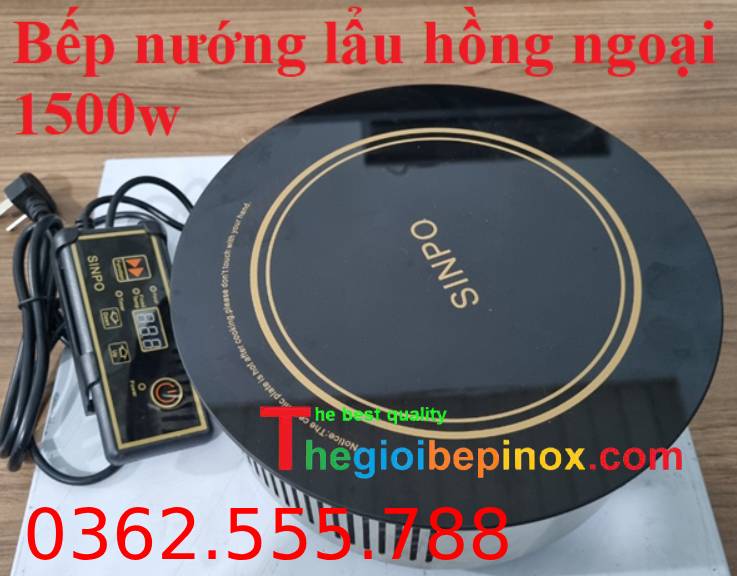 Bếp lẩu âm bàn hồng ngoại 800W
