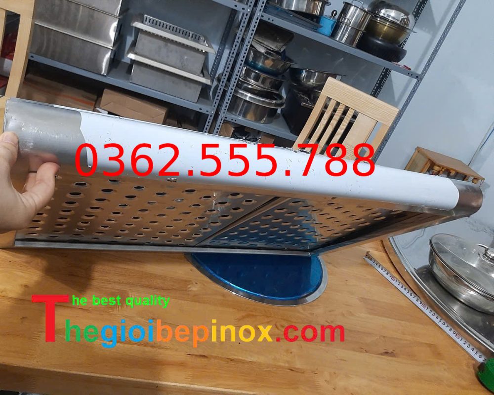Chụp hút mùi bếp nướng BBQ inox – Giải pháp sạch khói 