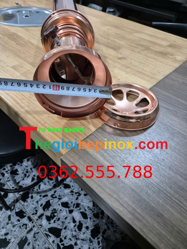 Ống hút khói bằng đồng