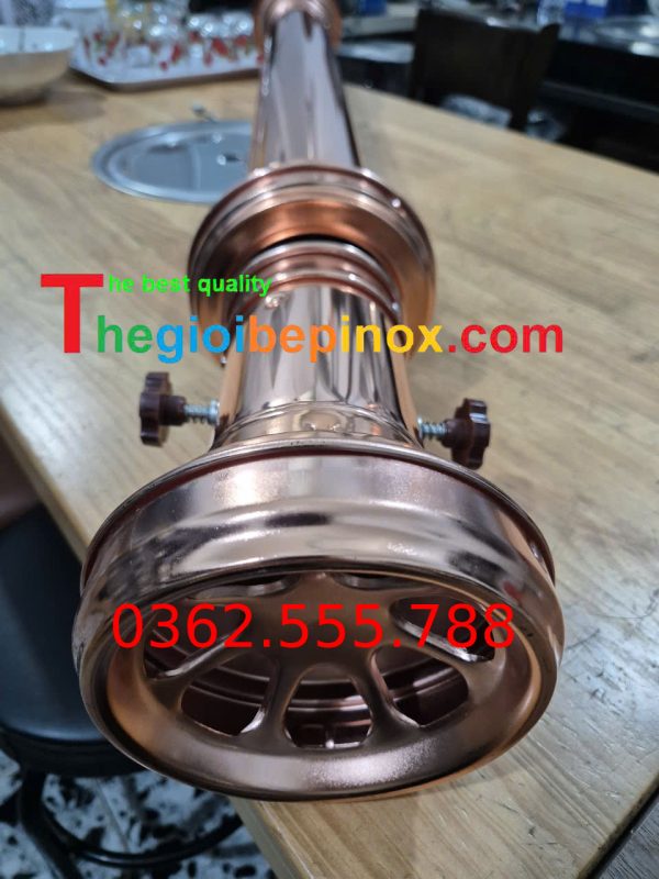 Ống hút khói bằng đồng cho bàn nướng BBQ – Giải pháp hút khói sang trọng và hiệu quả cho nhà hàng