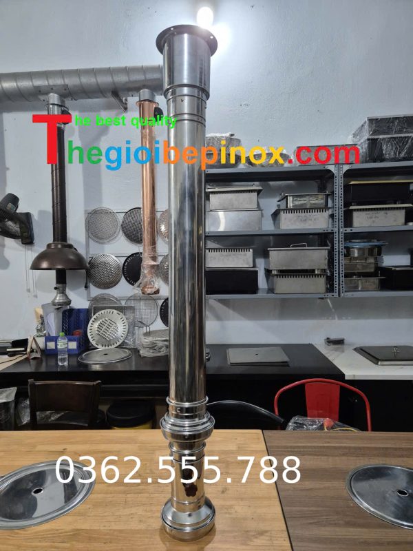 Ống Hút Khói Bếp Than Hoa Inox Giá Rẻ