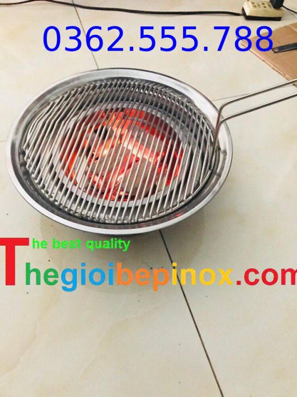 Bếp nướng than hoa mini tại Hà Nội được yêu thích