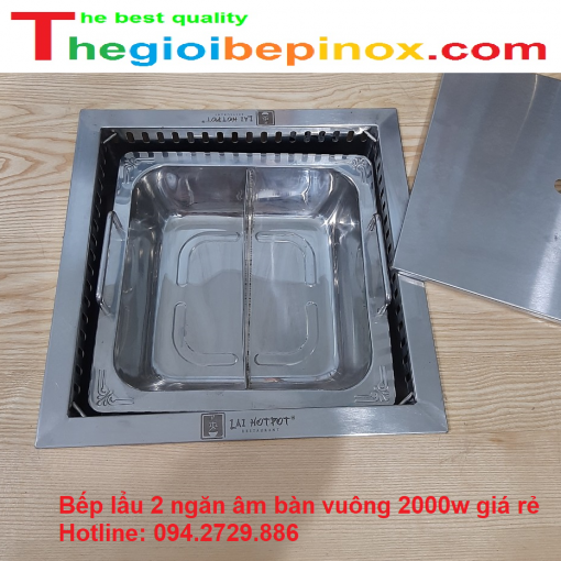 Toàn quốc - Nồi ăn lẩu bằng inox vuông giá rẻ tại hà nội Bep-lau-2-ngan-am-ban-vuong-2000w-gia-re-ha-noi-hcm-510x510