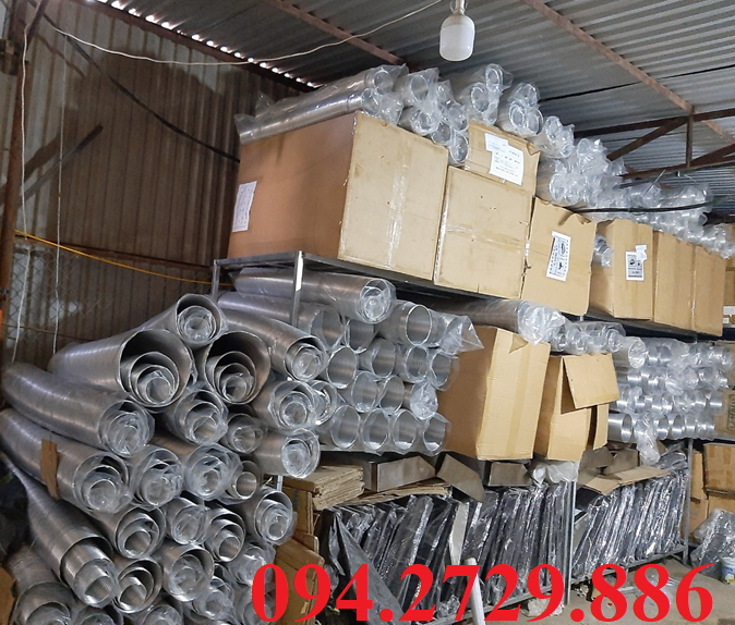 Cung cấp bán buôn bán lẻ các loại ống nhôm nhún chịu nhiệt giá tốt nhất Hà Nội. Ship hàng Toàn Quốc