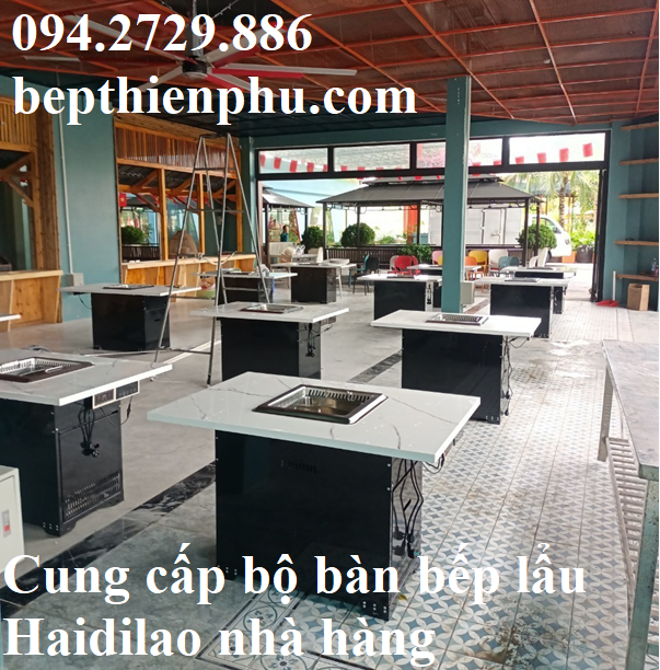 Cung cấp lắp đặt bộ bàn lẩu Haidilao nhà hàng uy tín giá tốt
