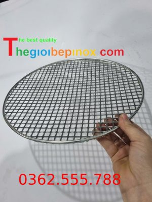 Vỉ Nướng Mắt Cáo Inox Chống Gỉ – Bền Đẹp, An Toàn Khi Nấu Nướng