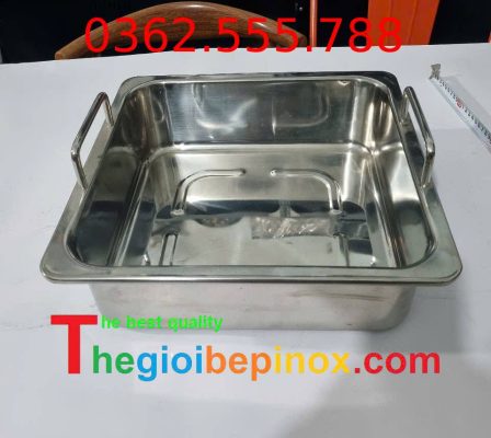 Nồi Lẩu Vuông Dùng Trong Quán Ăn – Nhà Hàng
