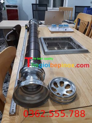 Ống hút khói cứng inox cao cấp