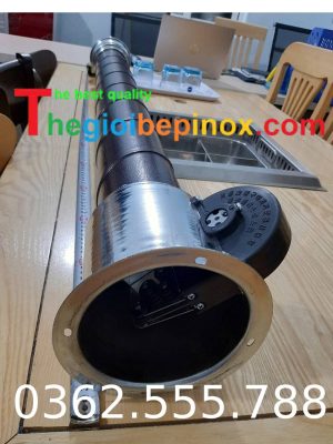 Ống hút khói thả trần nhà hàng, quán ăn sử dụng