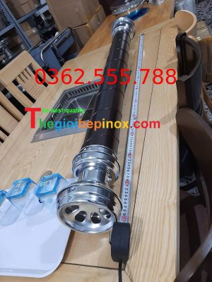 Ống hút khói inox cứng gắn thả trần – Độ bền cao, thẩm mỹ đẹp