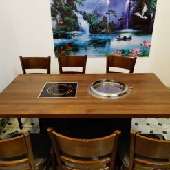 Bếp từ âm bàn vuông chất lượng cao giá rẻ cho nhà hàng lẩu nướng