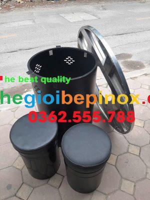Bộ bàn nướng thùng phuy – Giải pháp kinh doanh độc đáo