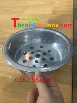 Bát đựng than inox – Phụ kiện không thể thiếu cho quán nướng