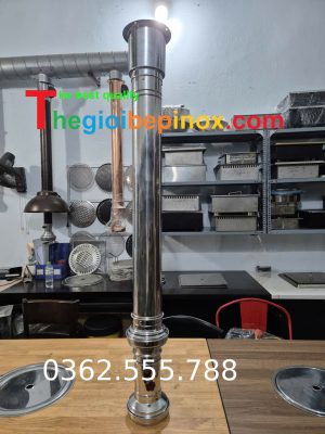 Ống Hút Khói Bếp Than Hoa Inox Giá Rẻ